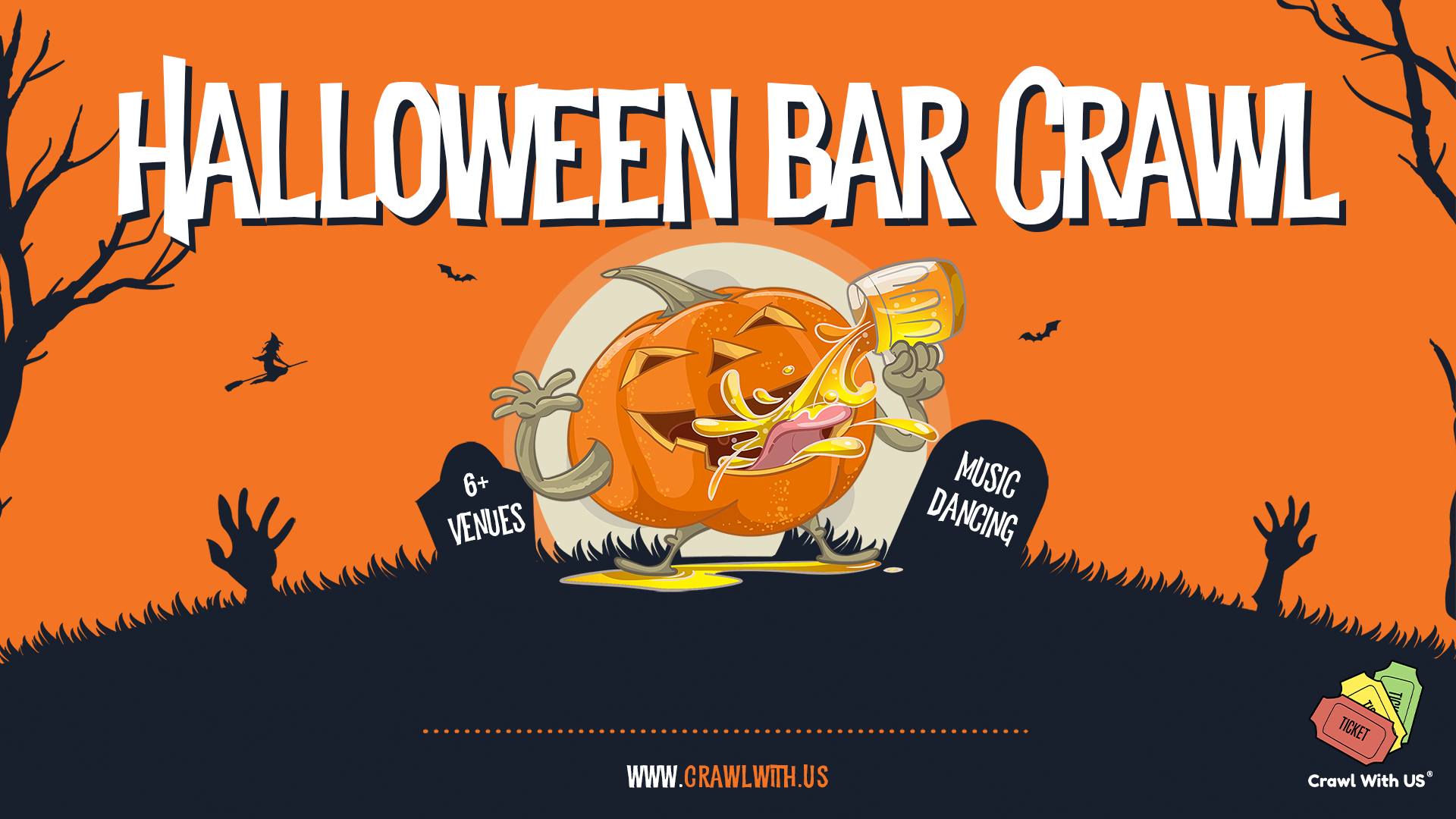The Official Halloween Bar Crawl (Fri & Sat)- Cleveland