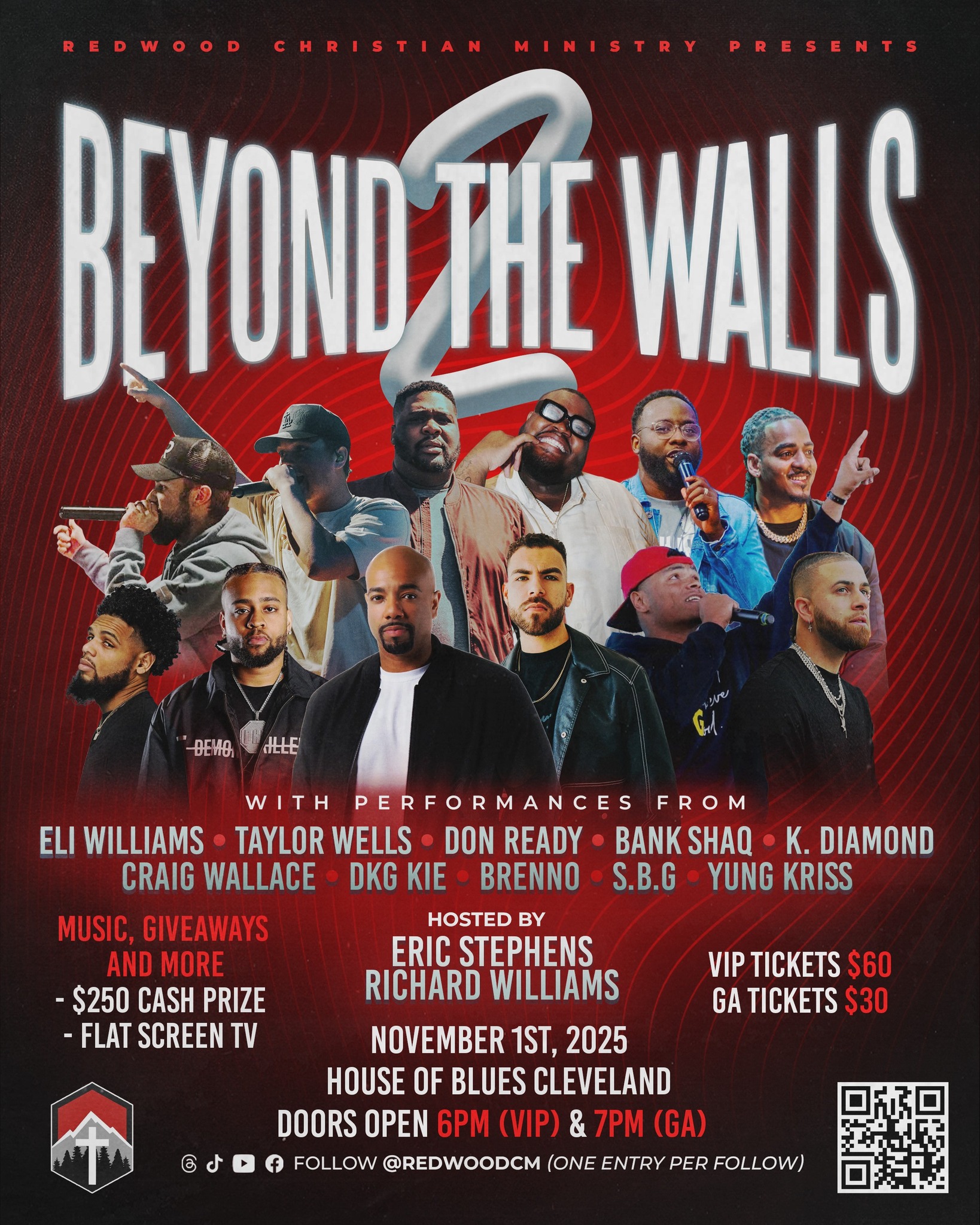 Beyond the Walls 2 – Christian Hip Hop Concert |  House of Blues Cleveland