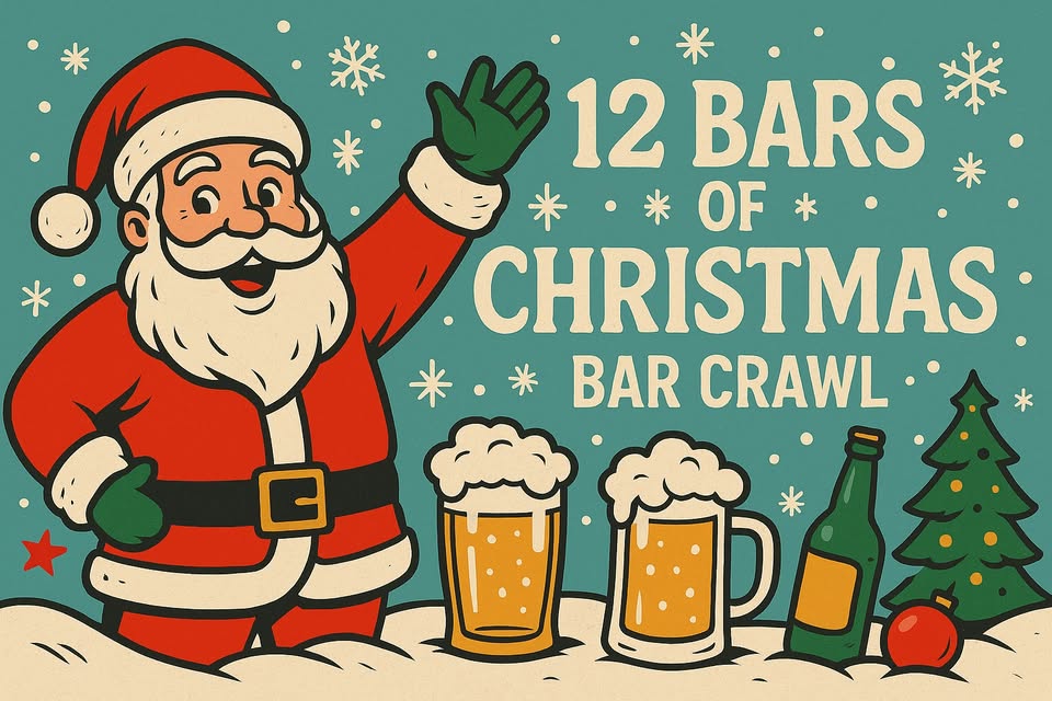 9th Annual 12 Bars of Christmas Crawl- Cleveland