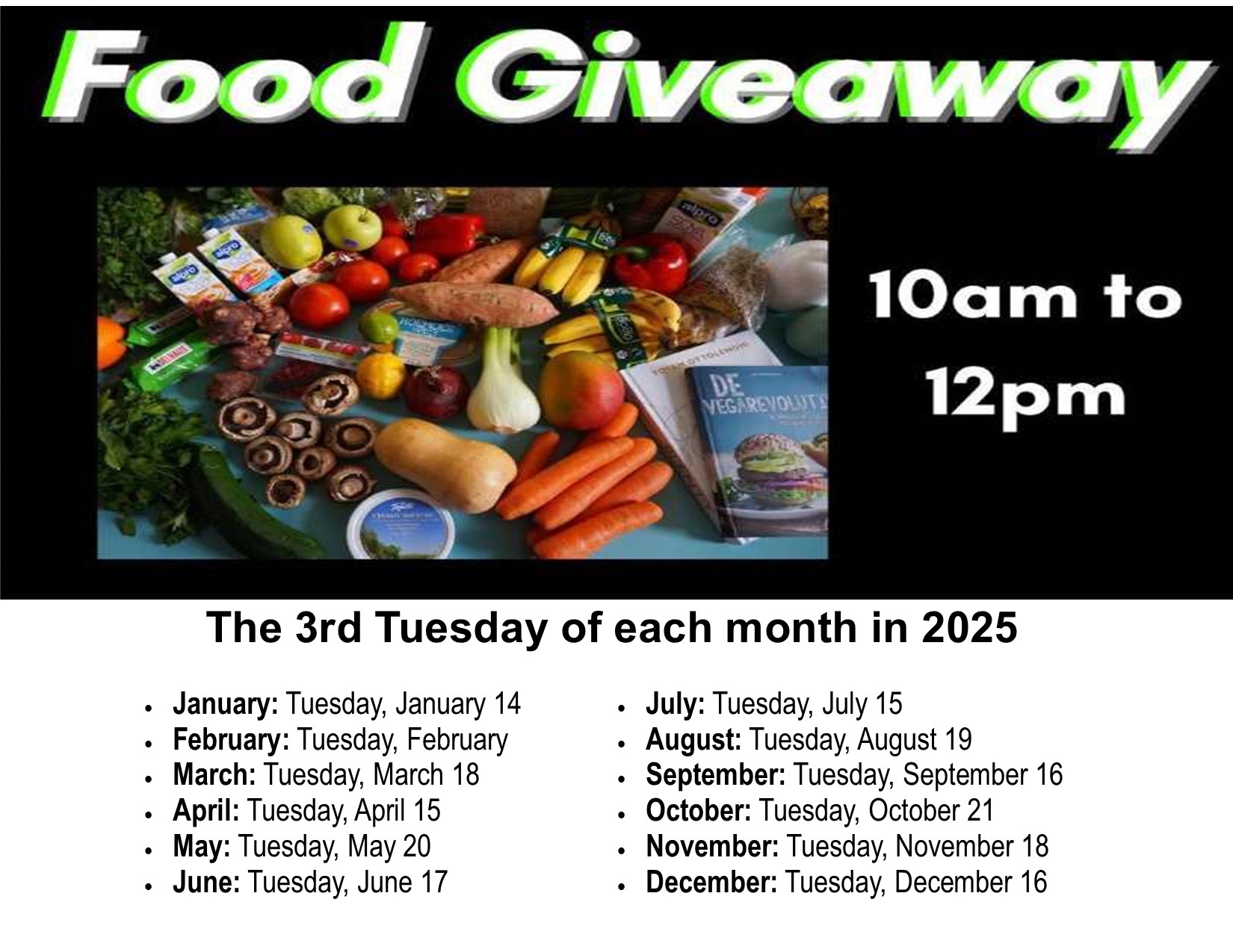 FOOD GIVE AWAY