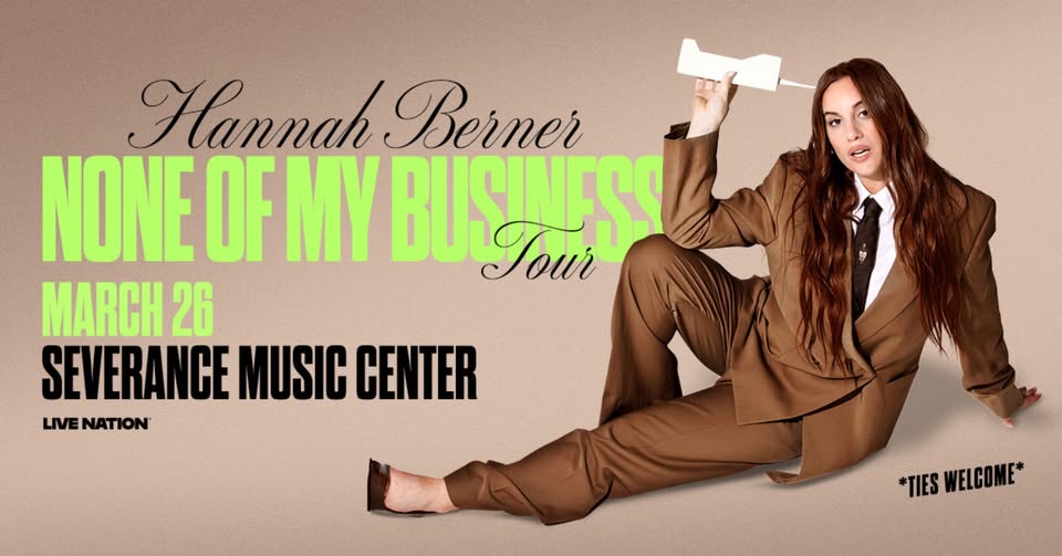 HANNAH BERNER: NONE OF MY BUSINESS TOUR