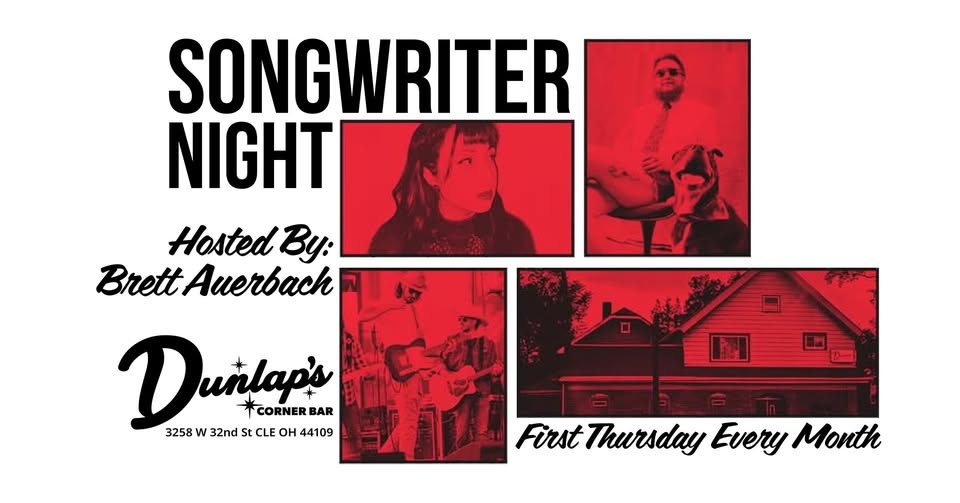 Songwriter Night Live Music Hosted by Brett Auerbach