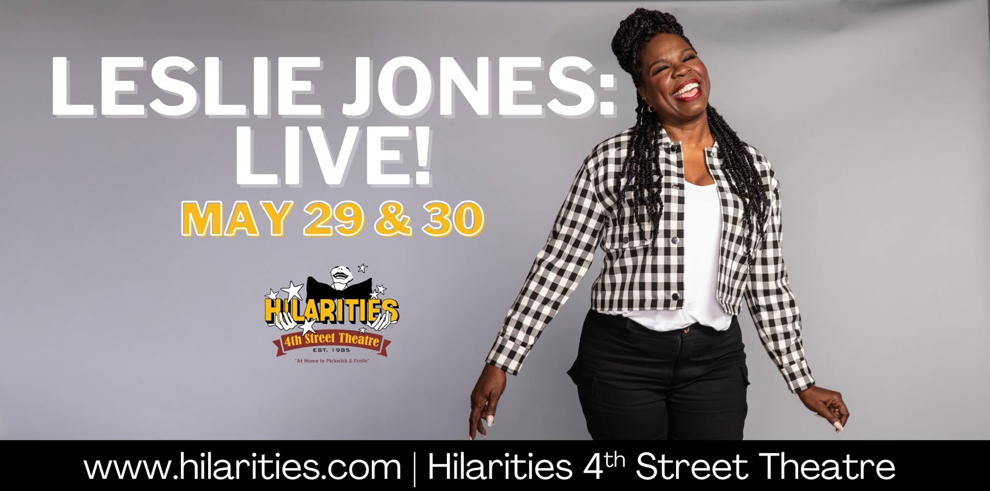 LESLIE JONES: LIVE!
