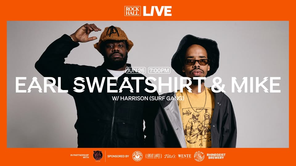 Rock Hall Live: Earl Sweatshirt & MIKE w/ Harrison (Surf Gang)