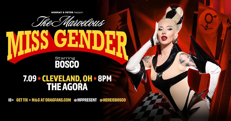 THE MARVELOUS MISS GENDER STARRING BOSCO