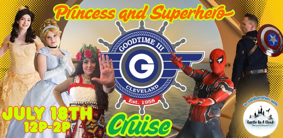Superheroes and Princesses Cruise
