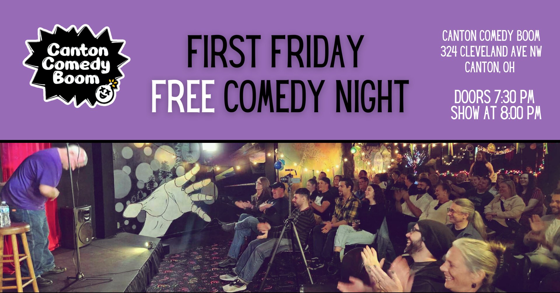 Free First Friday Comedy Show