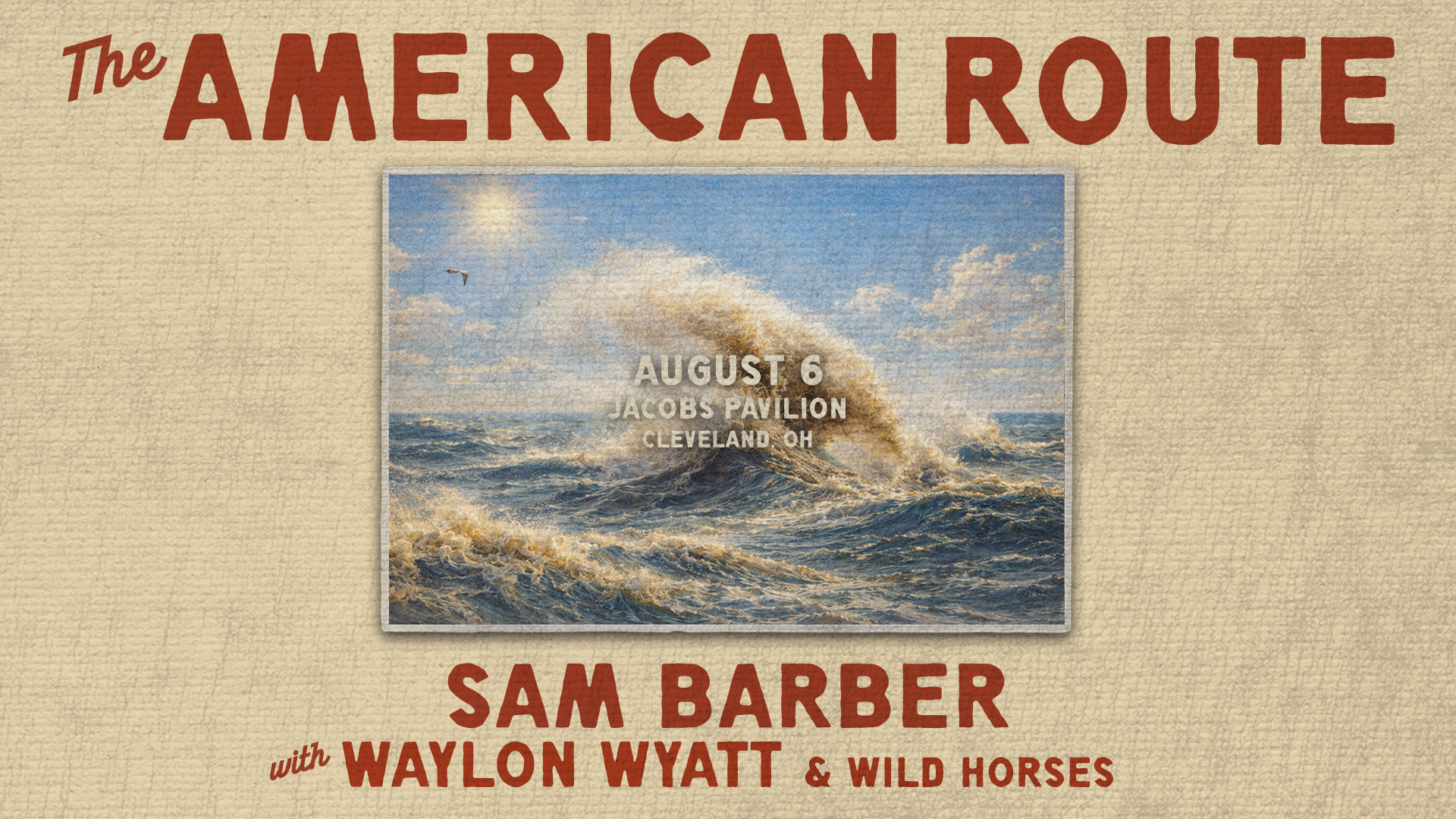 Sam Barber: The American Route Tour
