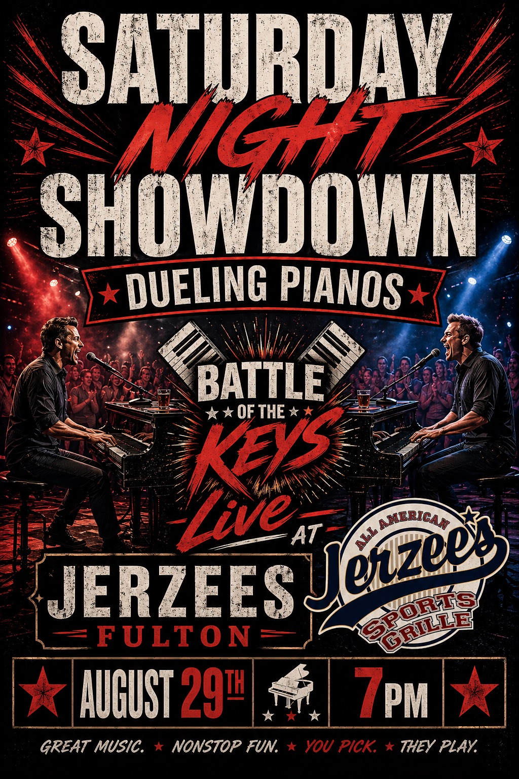 Saturday Night Showdown: Dueling Piano Show