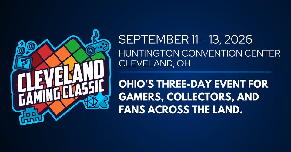 Cleveland Gaming Classic Convention 2026