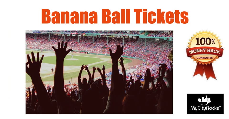 Firefighters vs. Party Animals Banana Ball baseball Ticket Cleveland OH Progressive Field