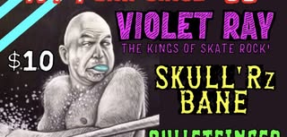 Virus X with Violet Ray, Skull’Rz Bane and Bulletfinger and the Expirations at 952 Kenmore Akron