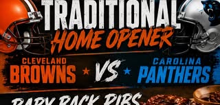 Smoked BBQ Ribs-Home Opener Tailgate vs The Panthers