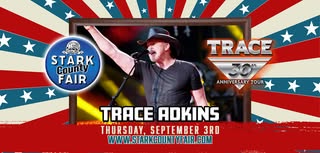 TRACE ADKINS at the Startk County Fair