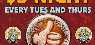 $5 House Beers! Every Tuesday & Thursday!