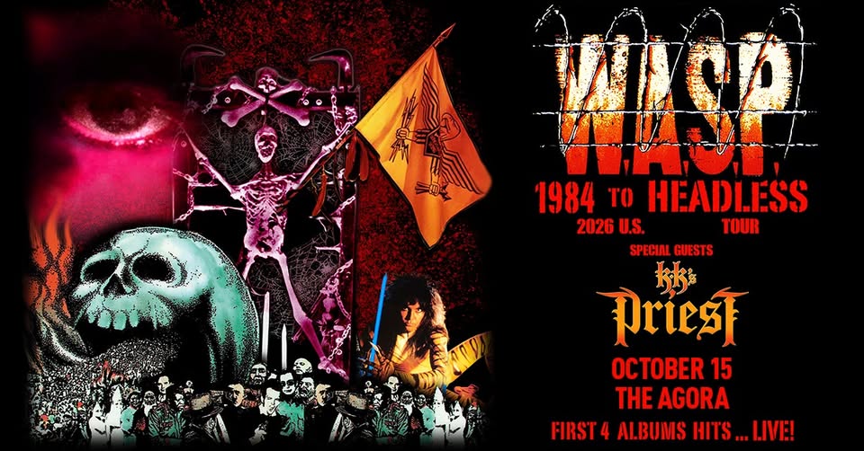 W.A.S.P. with KK’s Priest: 1984 TO HEADLESS
