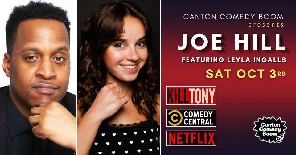 Joe Hill at Canton Comedy Boom