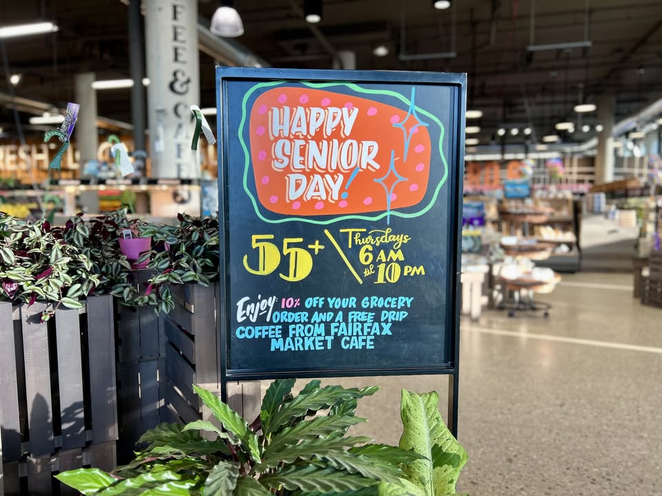 Senior Days at Fairfax Market