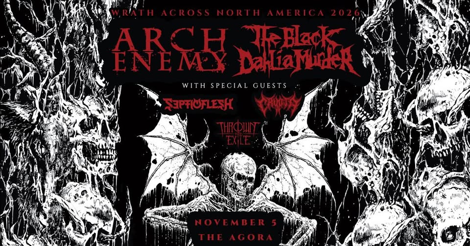 Arch Enemy & The Black Dahlia Murder: Wrath Across North America 2026
