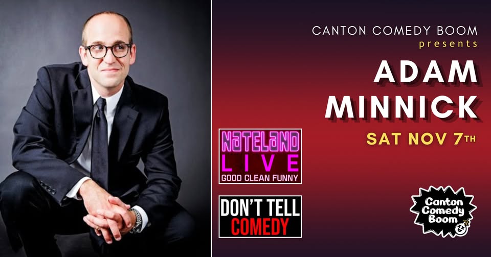 Adam Minnick at Canton Comedy Boom